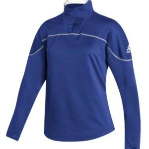 adidas Women's Stadium 1/4 Snap Long Sleeve Shirt